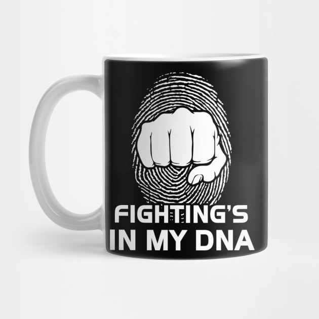 Fighting is in my DNA by adik